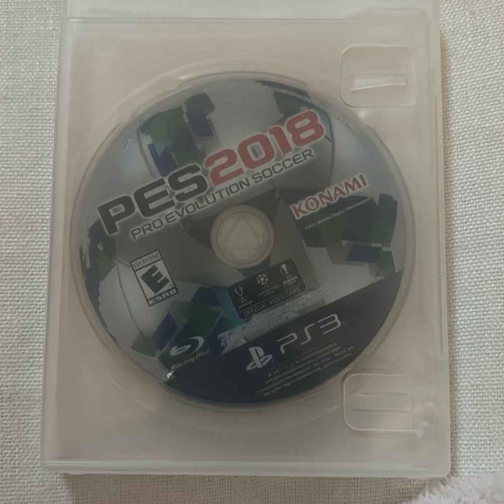PES 2018 PRO EVOLUTION SOCCER (PS3)